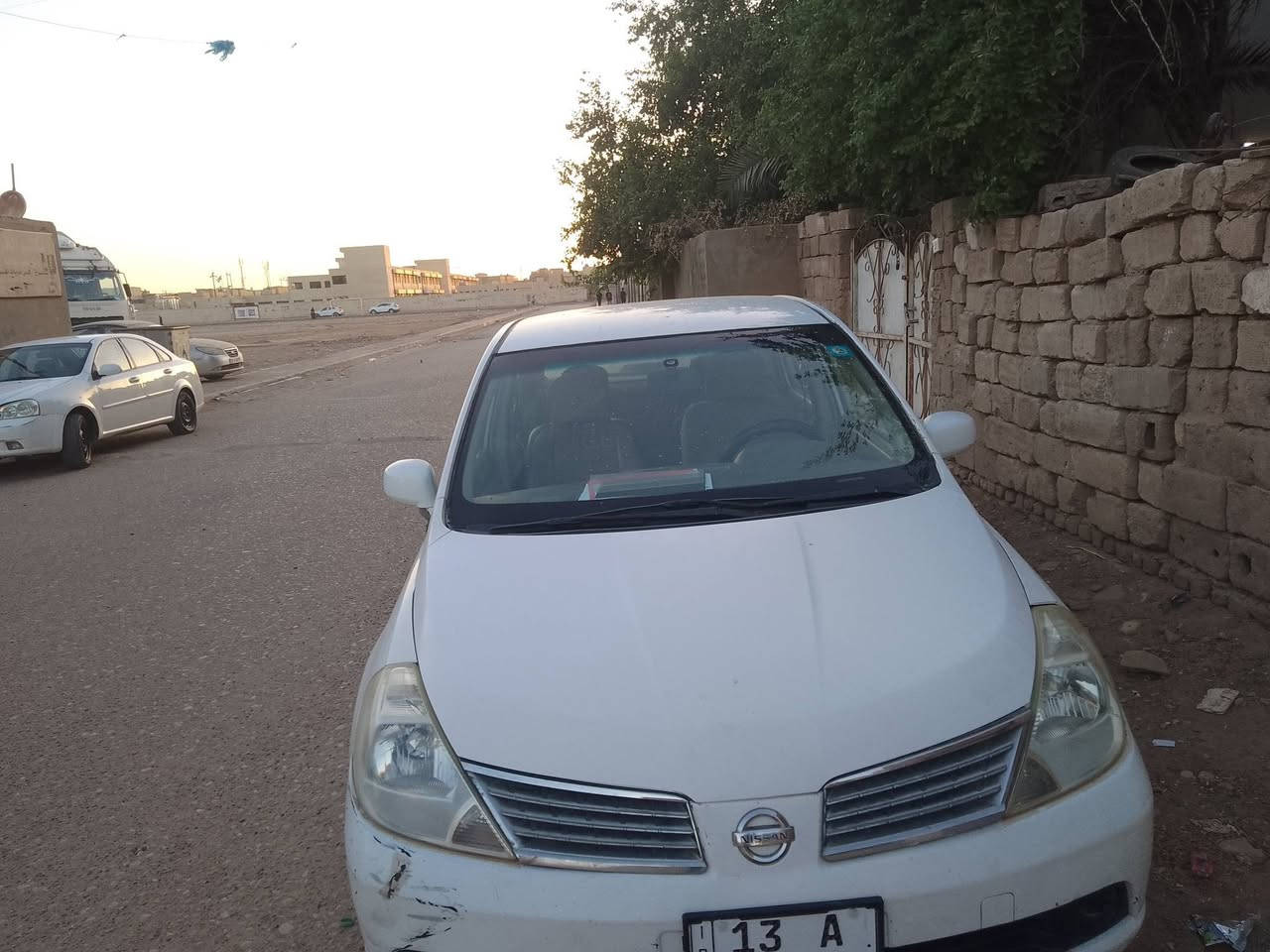 من رخصت اصحاب الكروب نيسان تيدا موديل 2006  خليجي مكفولة
بيها باردات صفحة العبري سيارة بأسمي رقم ميسان مكانها ميسان السعر 60وبيها حك جيتك ويخدمتك للاتصال خاص او الرقم *********** كلها شغالة مابيها. نقص برغي ترايك بغداد تبريد
