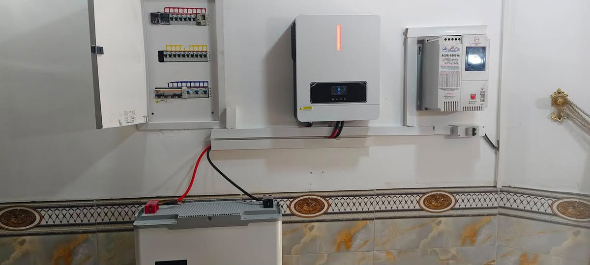 تم بحمد الله تنصيب عاكسه بقدرة 16 امبير ليلي نهاري المنظومة تتكون من انفيرتر بسعة 6KW  
وبطارية 16KW من شركة byd

✅المنظومه بسعر اقتصادي وبدون الحاجه الى الواح طاقه شمسيه


**إذا كنت صاحب هذا الإعلان وتريد حذفه لأي سبب، رجاءا أرسل رسالة إلى الدعم الفني**