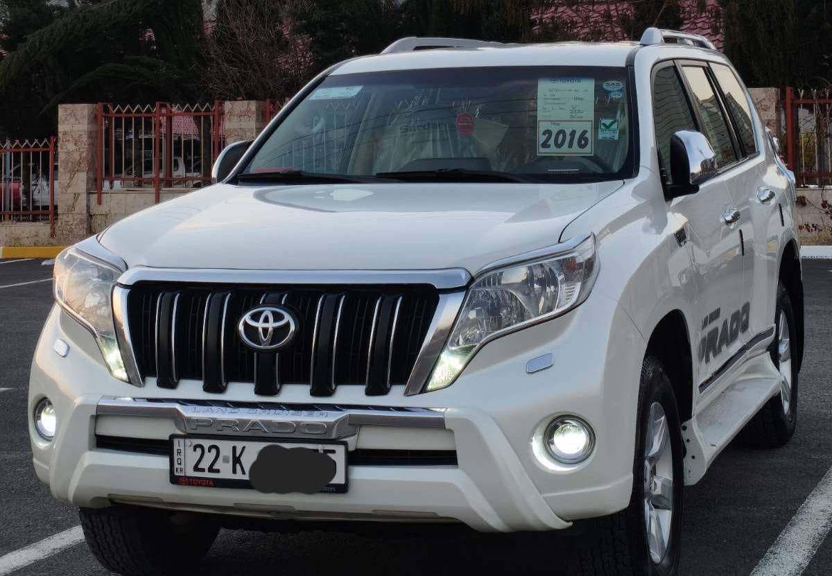 تۆیۆتا پڕادۆ 2016 4 بستن سپێر لەکۆڵ 
سڵاجە ئاوێنەکارەبایی دەبڵ ئەکسل
ئیکۆ کەم بەنزین خواردن تەحدیل سوڕحە بیلاد 
شاشە ئایپاد جام ئۆتۆ تەبرید مەرکەزیی لایت ئۆتۆ 
گێرتۆماتیکوحادیی  دژەخلیسک 
سەیارەکە نموونەیی لەجوانی یەک دەستە 
لەسفرییەوە ئەدەواتی بیلادیی ماوە 
4سوییچی بیلادی لەگەڵە 
سپێری دانەبەزیووە گاحی  
هەڵنەپچڕاوەسەنەویی تا2030بەناوخۆمە 

سعر : خاڵێک دابنێ لە کۆمێنت بە تایبەت دێت 🤖 

2مانگە چوارتایەیی بیلادیم بۆکڕیووە 
کامل سێرڤسە دینارەک مەسروفی تێدانیە 
2 شووختی پێوەیە لەگەڵ دووپەنچە پیدیی ئاڕ  
گێڕوومەکینەیی بەشەرتی بڕخوویی لێ بانەدراوە  
سەیارەکە بەس ماشاڵایی دەوێت 

بۆ زانیاری زیاتر پەیوەندی بە خاوەنی 

***********
