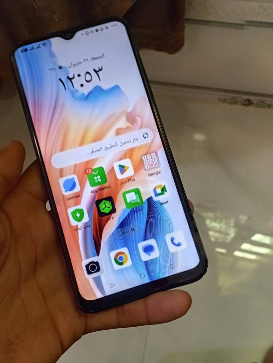 يا الله جهاز لبيع أو مروس OPPO A38 جهاز نضافته 99بل 100حيل نضيف 60فريم بوجي ذكرته 128 معالجة 85G بطاريه 5000 جهاز يخبل سعره مناسب ب90بي مجال بسيط حك جيه راسلني ماسنجر او وتساب ***********

