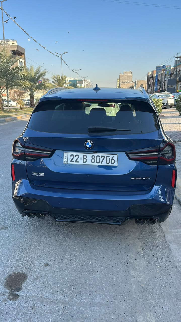 للبيع فقط بي ام X3 موديل 2022 نظيفه جداً
ضرر بنيد فقط بدون ايرباك بدون لا شاصي 
ولا راديتر ونظيفه على ايدي  
ضرر بسيط فقط بنيد رقم اربيل ماشيه 38 ميل
لون جويتي مرغوب داخل مشمشي فول سياره 
ومابيه كل نقص العنوان بغداد المنصور الداودي 
***********
