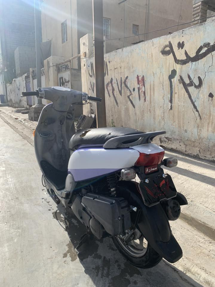 سلام عليكم فله للبيع دراجه بلاد دراجه كلشي شغال مكان ديالى بعقوبه سعر 800 وبيه مجال رقم***********
