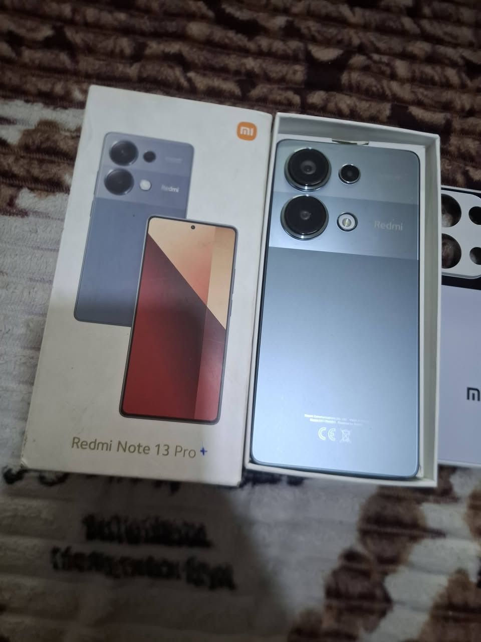 ريدمي نوت 13 برو
اخو الجديد كامل غراضه 

ذاكره 256 رام 16

كامره 200 ميكه بكسل 

شاشه اوملد بصمه بالشاشه

دبل سبيكر ستيريو 

بطاريه 5000

شاحنه 70 واط


**إذا كنت صاحب هذا الإعلان وتريد حذفه لأي سبب، رجاءا أرسل رسالة إلى الدعم الفني**