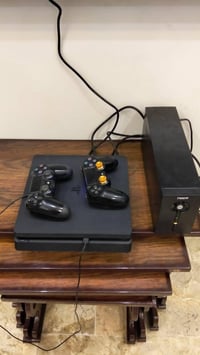 جهاز بلي 4 سلم مهكر ذاكره 1 تيره نظامه 9.00 افضل نضام  بيه 15 لعبه وجه...