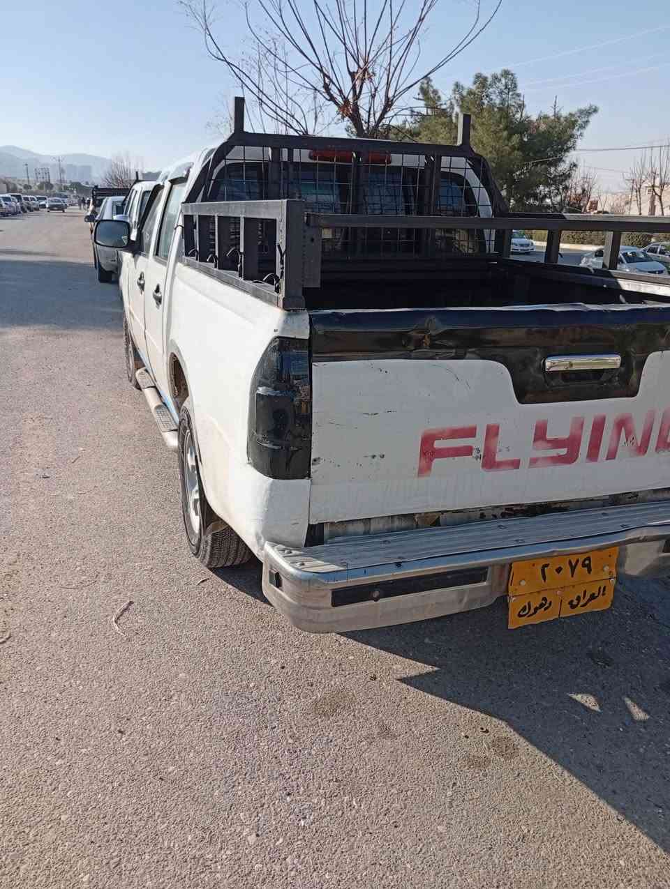 بيكب فلاينك دير
موديل 2008
محرك شرط كير شرط 
تدفئه وتبريد شغال 
شاشة ايباد 
4جامات كهرباء
تخم تايرات جديد 
رقم مميز دهوك 
مكان دهوك 
سعر 45 وعليها غرامات 520الف ينزل من سعرها 
***********
*********** واتساب فايبر
