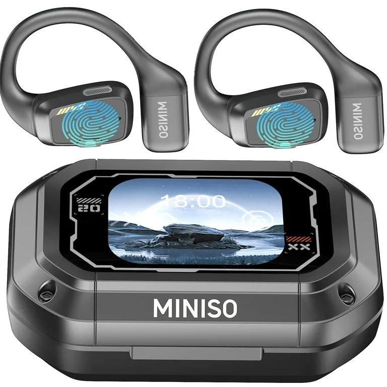 سماعات أذن لاسلكية من نوع Miniso M98.
تتميز بتصميم مفتوح (Open-Ear) مريح للارتداء.
تأتي مع علبة شحن تحتوي على شاشة LED لعرض حالة البطارية.
تدعم تقنية البلوتوث 5.4 لاتصال مستقر.
توفر ميزة الترجمة الفورية عبر التطبيق لعدة 135لغات
تتميز بعمر بطارية طويل وصوت عالي الدقة.
الي يفيده يقيم سعرها


**إذا كنت صاحب هذا الإعلان وتريد حذفه لأي سبب، رجاءا أرسل رسالة إلى الدعم الفني**