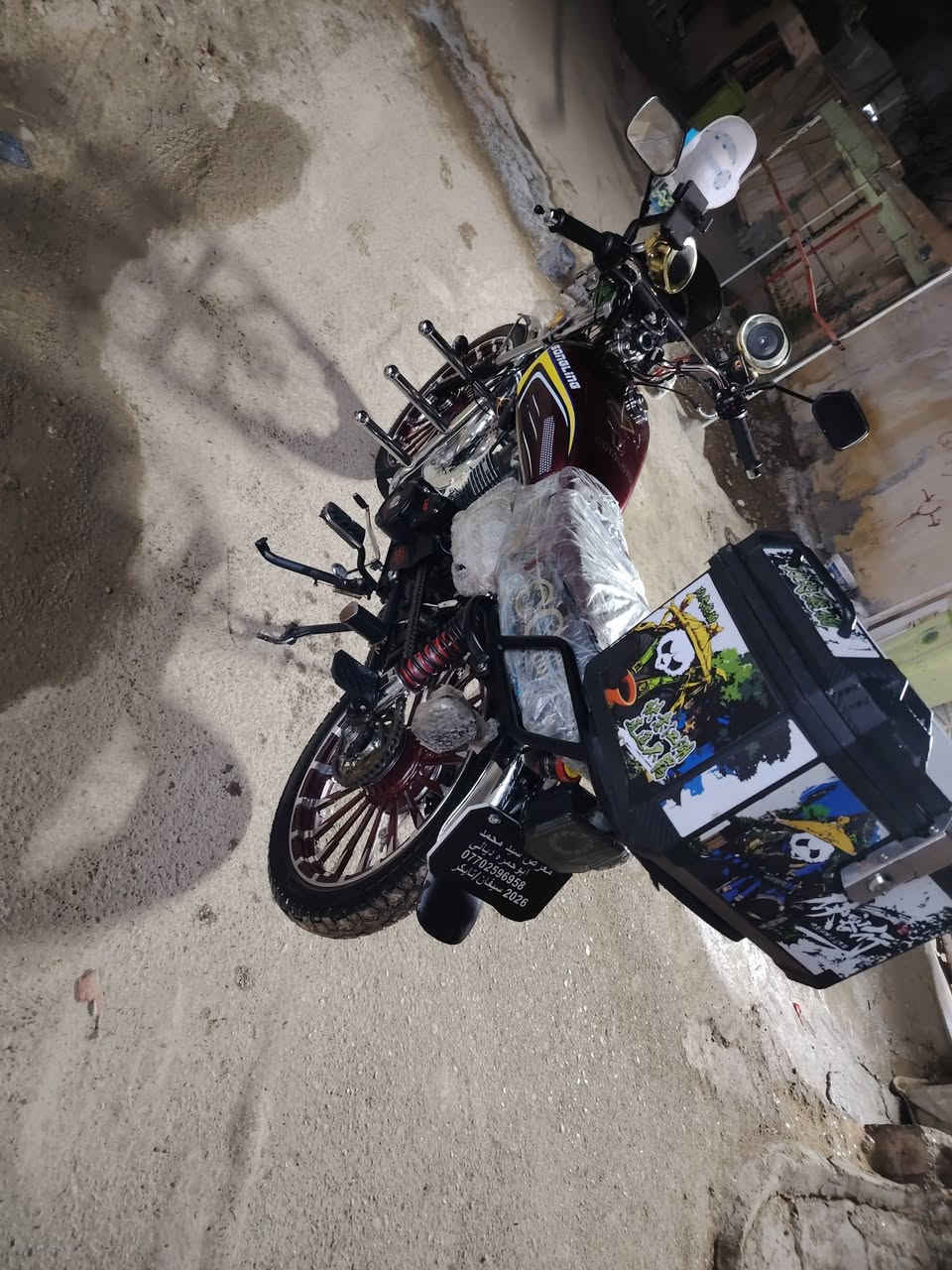 بسم الله الرحمن الرحيم
السلام عليكم دراجه إيراني سونك
موديل 2026 دراجه ماشاءالله كفاله من زلغ
دراجه اني نزلتها بيدي وعله ايد وحده مال جناي اخذتها عله كد دوامي دراجه فول مواصفات بصمه تشغيل عن بعد وبصمه تشغيل يدوي مكينه سوده cbf ضاغطه وزنجيل يعني انسى شي اسمه رجه أوراق اصولي مو كلكك يعني تروح ترقم كبل و ايدها 1200 وبيها مجال بسيط كلش يعني حك جيتك وضيافتك مكاني الراشديه مال الحسينيه وهاذا رقمي ***********
