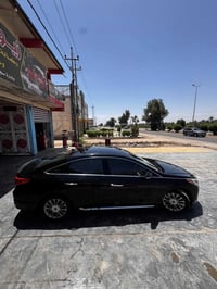 هيونداي سوناتا موديل 2015  فئة VIP (فول مواصفات) رقم بغداد واحد على وا...