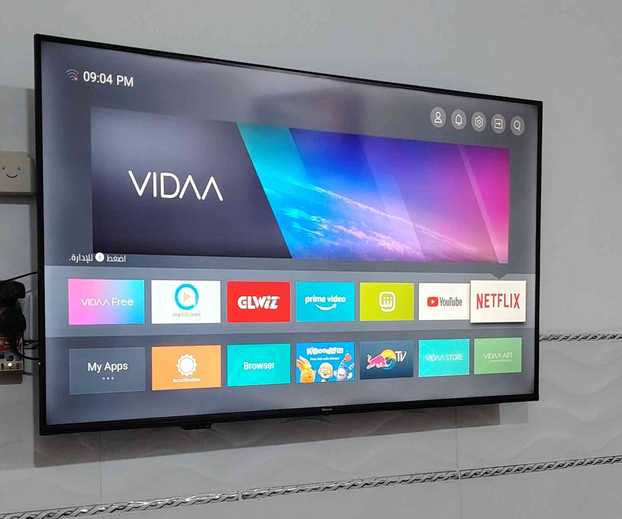 سلام عليكم Tvحجم 55 نوعيه  Hisensa أول باب بدون أي عطل شرط مامفتوح فول مواصفات  الي يريد يخابر ***********
