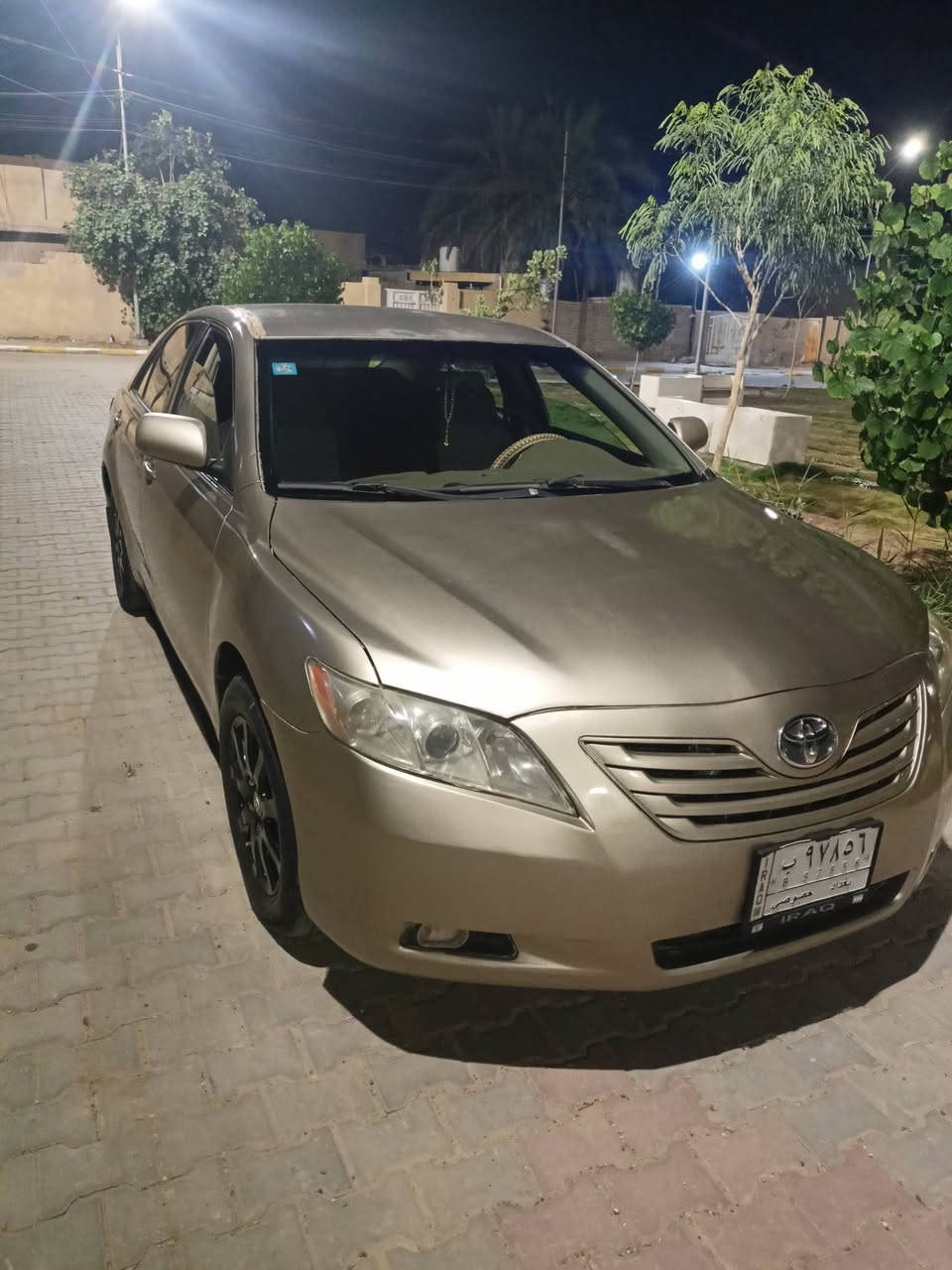 كامري موديل 7 امريكي ضربتها جاملغ خلفي من امريكا فقط وصبغ حزام اثر جراد شرط السونار مكينة قبل 3 اشهر مشدودة وياها وصل مكفولة كير كفالة تبريد ويه السويج رقم بغداد سنوية لل 27 مشروع وطني سعرها 80 وبيها مجال كلش كلش قليل 

مكان السيارة محافظة واسط 
*********** بيه واتساب
