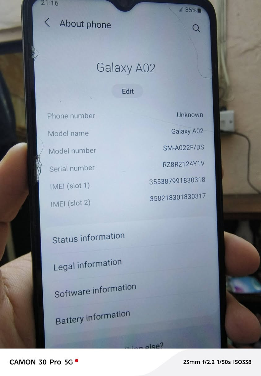 السلام عليكم جهازين للبيع جهاز كلاكسي A02 وجهاز جي سفن كور الجهازين نضافتهم ٩٠٪ فقط جهاز جي سفن دكمة لي بالنص عاطلة الباقي شغال سعر A02  ٧٠ وبي مجال والجي سفن ٦٠ وبي مجال مكاني بغداد الحرية


**إذا كنت صاحب هذا الإعلان وتريد حذفه لأي سبب، رجاءا أرسل رسالة إلى الدعم الفني**