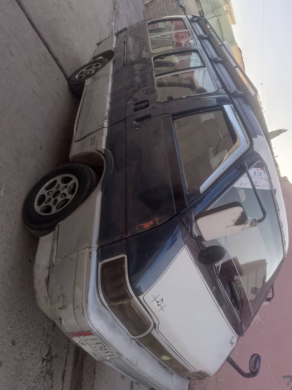 كيا بستا البيع كير مكينه شاصي شرط موديل 94 هيئه غرمه مصفره السعر 40 بيه مجال قليل ***********
