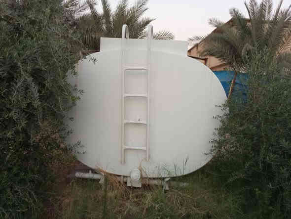 تانكي ماء للبيع سعة ٣٠ الف لتر ماء حالة جيدة جدا المكان العلم/***********
