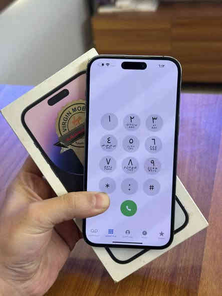 السلام عليكم :14 برو ماكس ذاكرة 256 بطارية 82% دبل سيم كارت جهاز مكفول كفالة عامة السعر 900 🔥🔥 ***********
