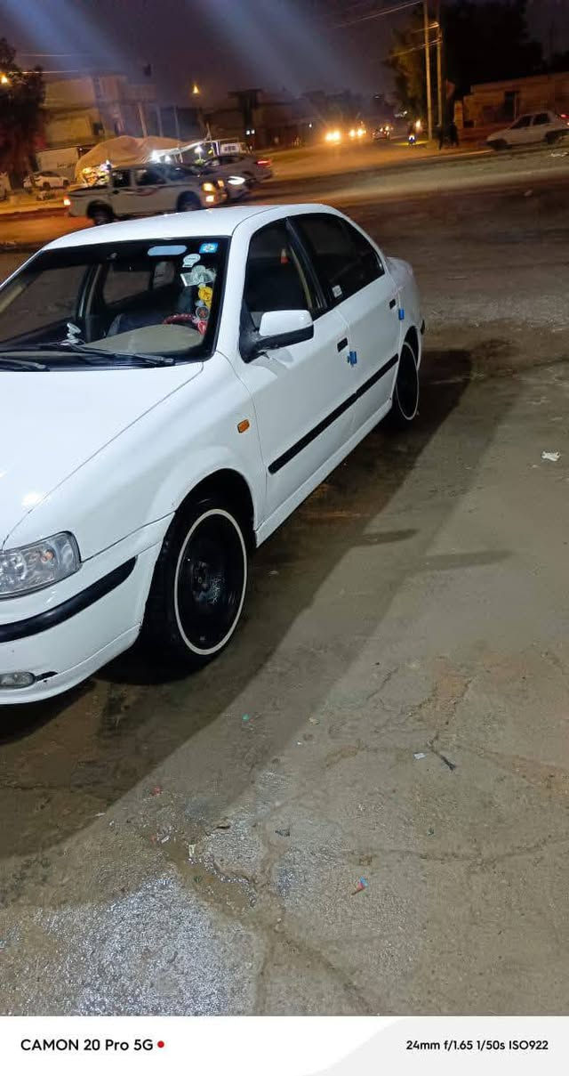 سمند للبيع رقم قادسيه انكليزي مشروع وطني مداور وين متريد ثاني يوم سنويه لل2030 راعيها ولد صاحبي يريد يداور تبريد شغال حداديه جديده 100%ستوني سويتها كير مكينه كهربائيات منضومة زنون سنتر لوك سياره جاهزه معايزه شي حت ذني لبيهن معجون هم عليه صبغهن فقط بيها حماوه  واني مفارغ اسويها تجي تطلع بيها مابيها شي شغاله  السعر 28 وبيها مجال مكاني كوفه حي ميسان رقم***********
