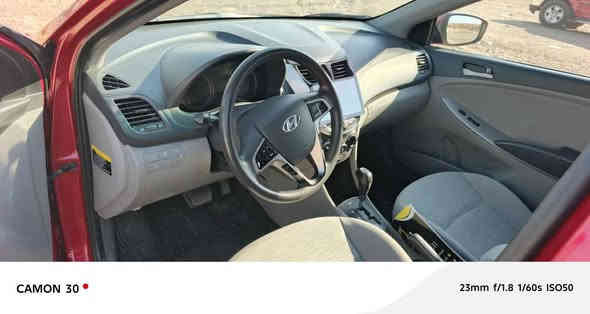 للبيع هيواندي اكسنت موديل 2016محرك كير شرط ماشيه 53الف ميل ورد أمريكي بدون صبغ سونار موجود بس بيها ملاحضتين فقط رقم سنويا هزة جديد حتى فحص مرور جديد السيارة مابيها اي نقص السعر 103ورقه بيها مجال قليل ***********واتساب موجود موصل
