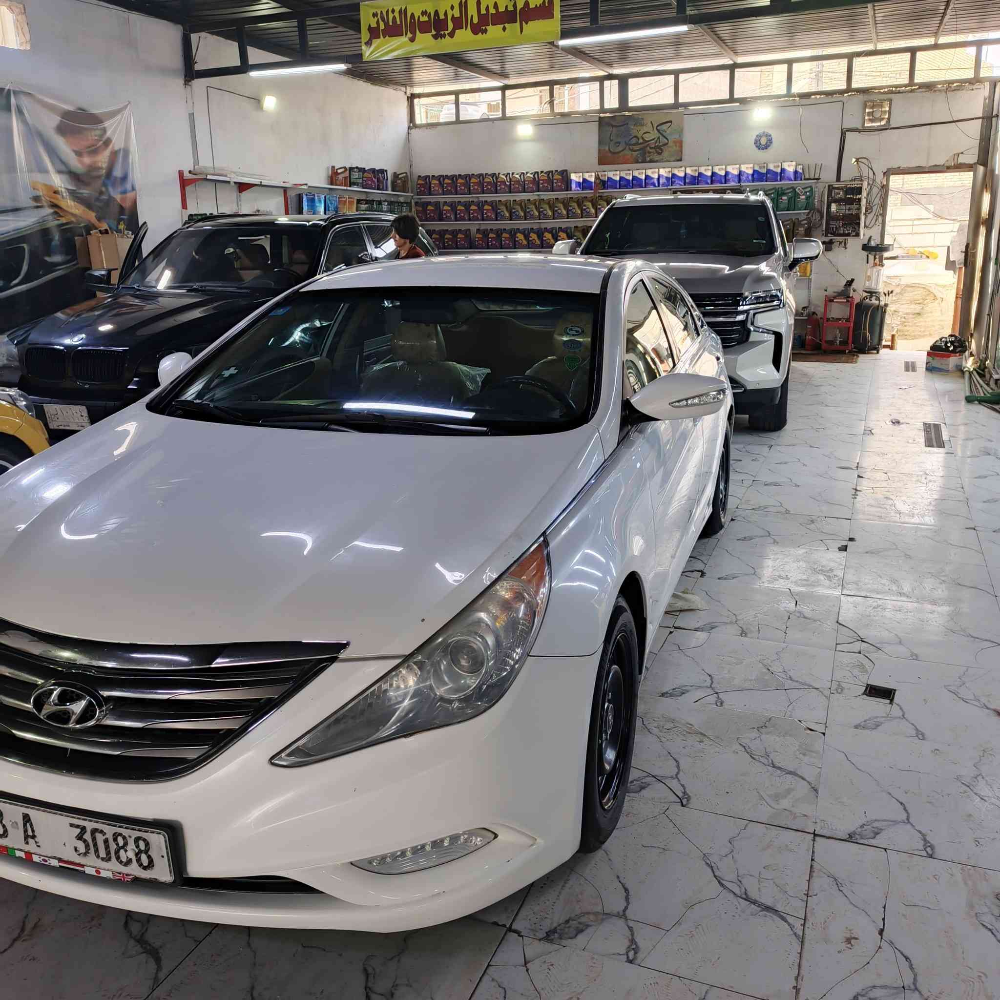 سوناتا ٢٠١١خليجي قطعتين تبديل بدون أي ضرر دواخل سليمه مكينة ٢٤٠٠دوش كير أوتو ٦ نمر سيارة جاهزة من كل نواحي كير مكينة تبريد حداديه مكان السيارة كربلاء 
***********
***********
