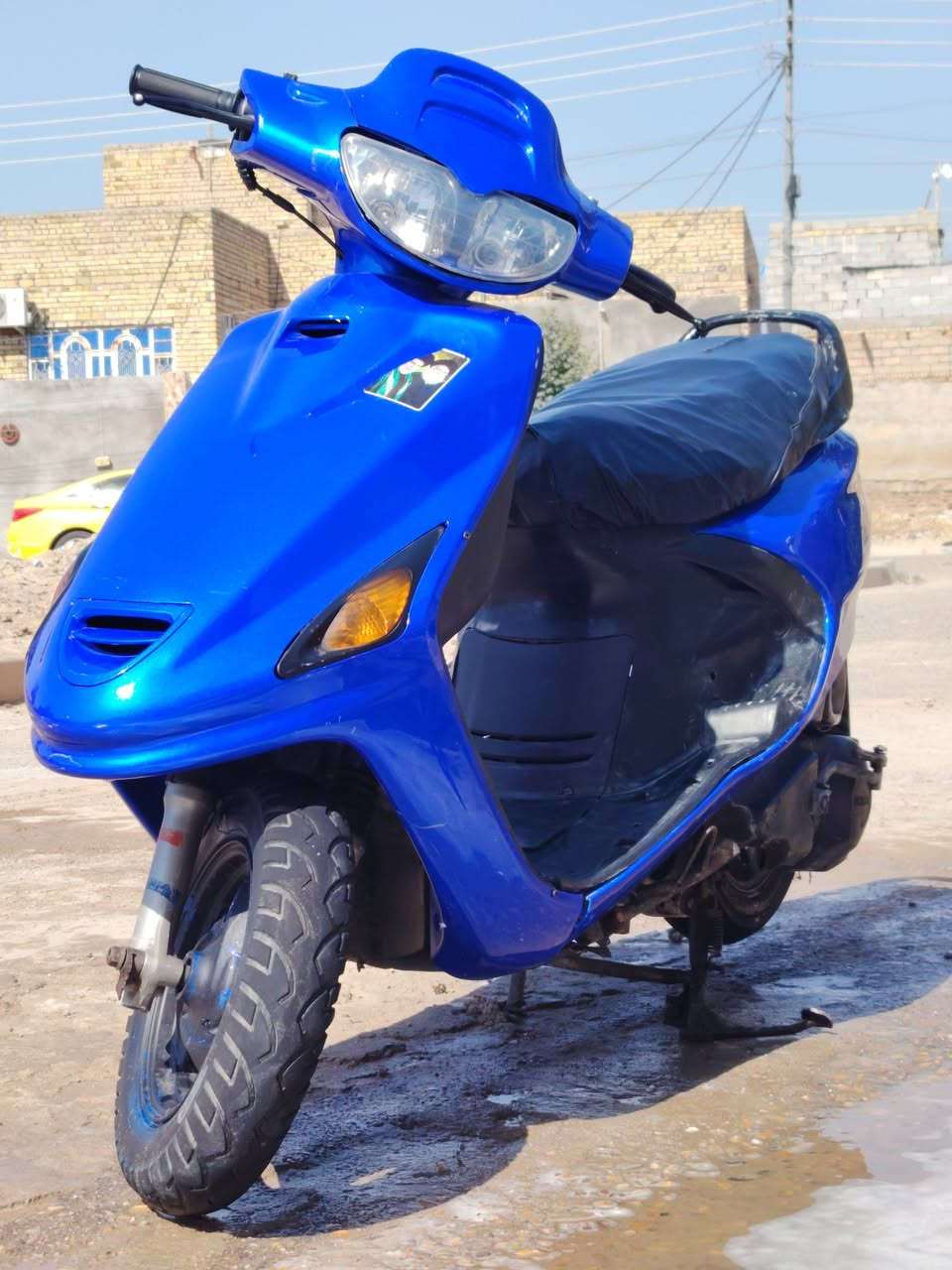 سلام عليكم دراجه فراشه للبيع دراجه خير من الله عوزها بس كهربائيات اوراق شغله بصيطه العنوان ميسان المجر الكبير السعر 550 الرقم ***********
