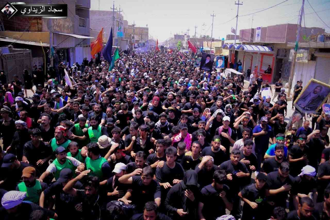 عظم الله لكم الأجر
باستشهاد الامام الحسين ع وأهل بيته وصحبه
وفقنا الله يوم العاشر صباحا
بتغطيه المسير المشابه إلى ركضه طويريج الصباحي المقامه
في منطقه سبع قصور
شارع أبو علي
 وفقنا الله بتغطيه ليله الوحشه مسيره الشموع 
بحضور الساده والمشايخ
 واهالي مدينه الصدر 
في شارع الفلاح 
مهندس الصوت علي ابو شيبه 
الهندسه الصوتيه محمد المالكي 
مؤسسة العقيلة زينب ع 
***********  بأدارة اخوكم حسين ابو علي
