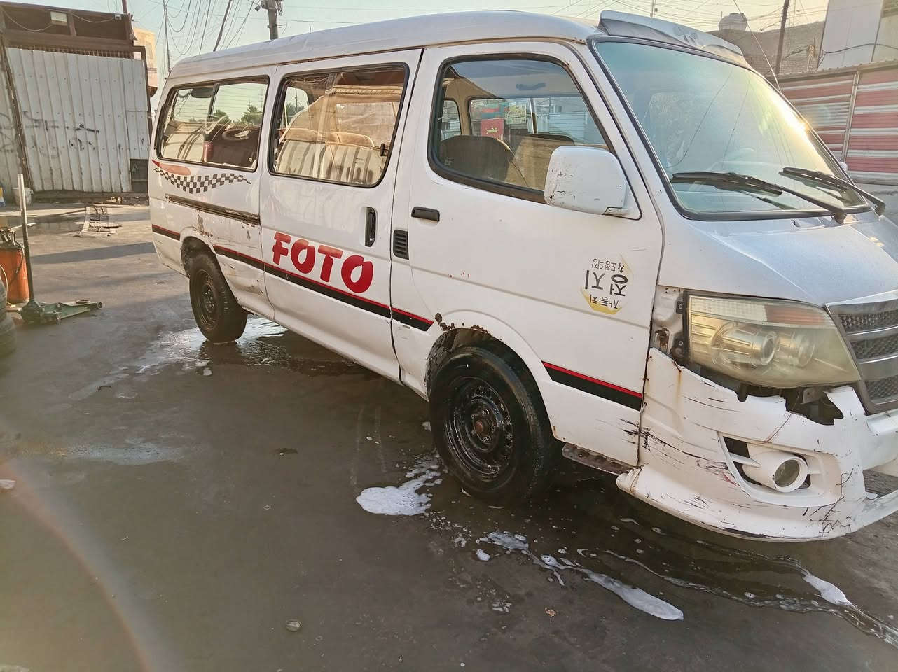 السلام عليكم من رخصة مدير الكروب فتون 9 محرك كير اكسن خير من الله رايدها 27 ورقة ابيع كوم حديد شرط التحويل بسمي السيارة عليها غرامات 850 على المشتري هيئة مصفرة رقم الموبايل *********** مكاني بغداد كفاءات العبيدي
