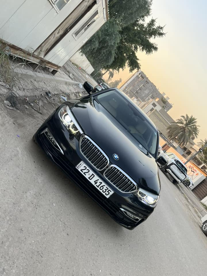 السلام عليكم
 Bmw 530  
الموديل 2018 وكالة العروش ثلاث بصمات 
الفئة لكجري لاين 
السيارة جديدة ع البلاد بدون اي نقص ماشيه ٧٢ الف كيلو متر 
بيها فقط قطع صبغ بدون ضرر اثر شخوط
رقم اربيل بأسمي 
السعر ٢٥ الف دولار وبيها مجال 
المكان بغداد القادسيه ***********
