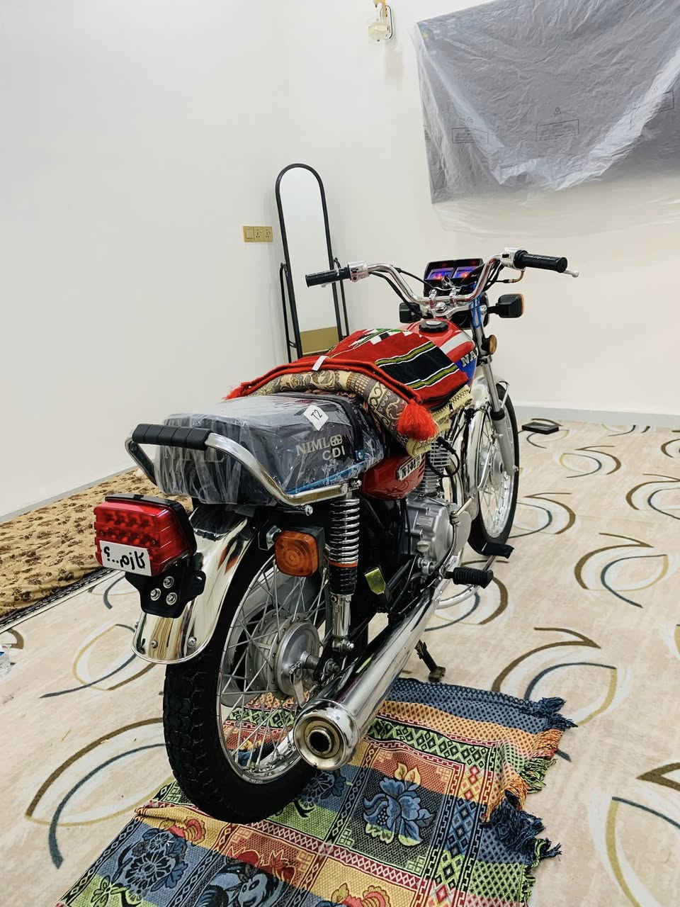 سلام عليكم نامه للبيع او المراوس موديل 2025 صارلهه شهر من طالعه كهربائيات شغاله السعر ٦٧٥ وبيه مجال حك الجيه دراجه اول ثاني تعلك معدل ١٢٠ مكاني كنطره السلام ***********
