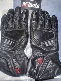 جفوف دراجة • جلد • مقاس XL وL