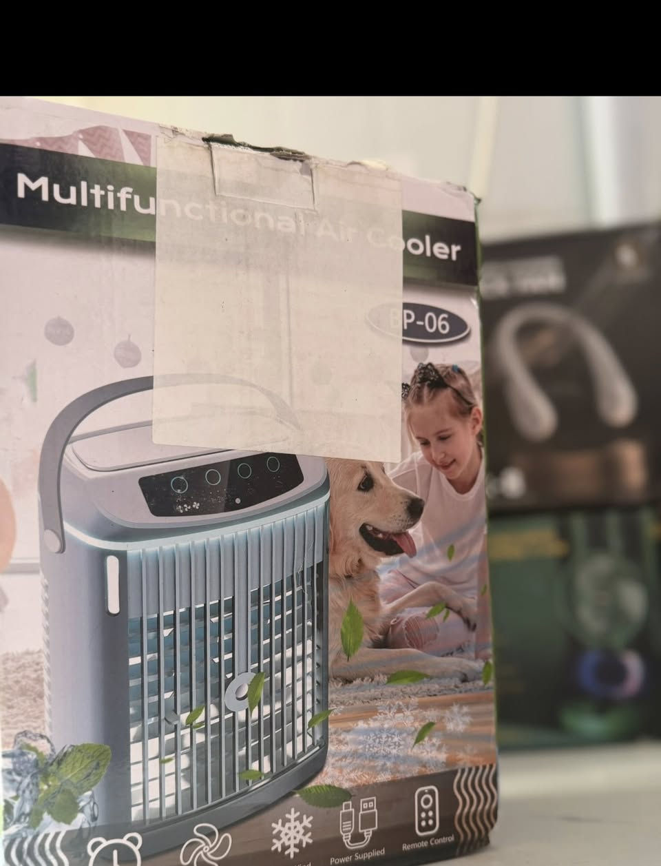 سلام عليكم 🫡 
حبايبنا 🤍🌺
توفر المبرد المتعدد الوظائف (Multifunctional Air Cooler - BP-06)، يستخدم لغرفة النوم، المكتب، أو أثناء الجلوس في أي زاوية تفضلها.
✅ تصميم أنيق .
✅ سهل الحمل والتنقل.
✅ تبريد فوري وانتعاش .
اطلبه الآن 

[يوجد خدمة توصيل لجميع المحافظات 🚚 /💵السعر : 18,000 دينار شامل التوصيل ]


**إذا كنت صاحب هذا الإعلان وتريد حذفه لأي سبب، رجاءا أرسل رسالة إلى الدعم الفني**