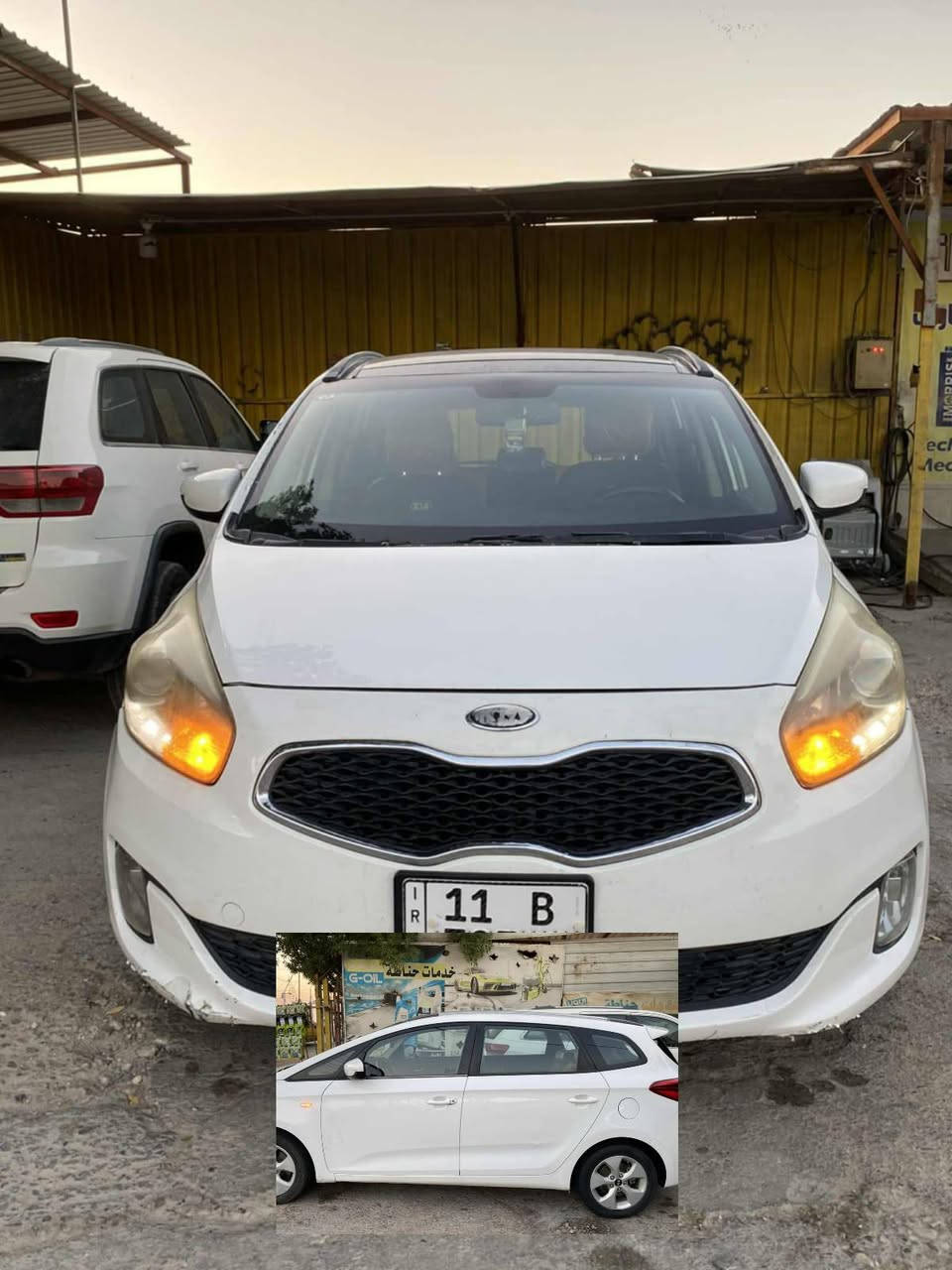 كيا كارنز موديل 2014 بغداد دولي باسمي هزه فحص جديد ابيض اللون  7 راكب محرك 2000 دوش خليجيه مكفوله من الصبغ والتبديل بيه بارد بسيط تدفئه تبريد حساسات ستيرن شاشه وكامره وحساس خلفي طخم تاير قماره بونرامه ..لايت كشاف ماشيه 180 السياره جاهزه من كل نقص العنوان بغداد الشعله السعر 142 وبيه مجال حك العمله الاتصال ***********

