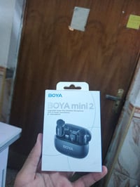 Boya mini 2 مايك قوي ومشهور  وقبل يومين فتحته الله شاهد مابي شي بس قرر...