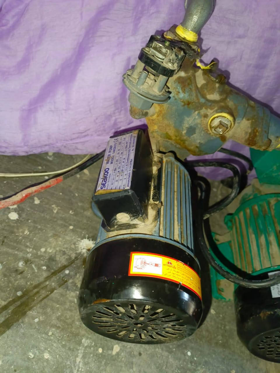 ماطورات مي  نص حصان ضغط قوي يوصل 35 متر سحب تقريباً  35 لتر بالدقيقة شغال على الفحص مكاني بغداد جكوك بغداد, العراق


**إذا كنت صاحب هذا الإعلان وتريد حذفه لأي سبب، رجاءا أرسل رسالة إلى الدعم الفني**