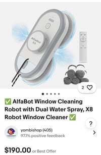 روبوت نوافذ ذكي • Alfabot 8x • توصيل كل المحافظات