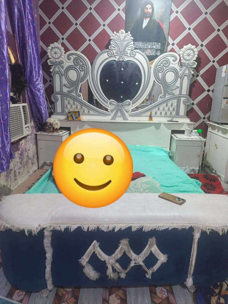 غرفة نوم صاج عراقي للبيع نهايته ٩٥٠ للشراي بيه مجال ***********
