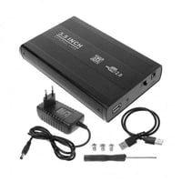 ٣.٥ إنش • SATA-USB • محول طاقة