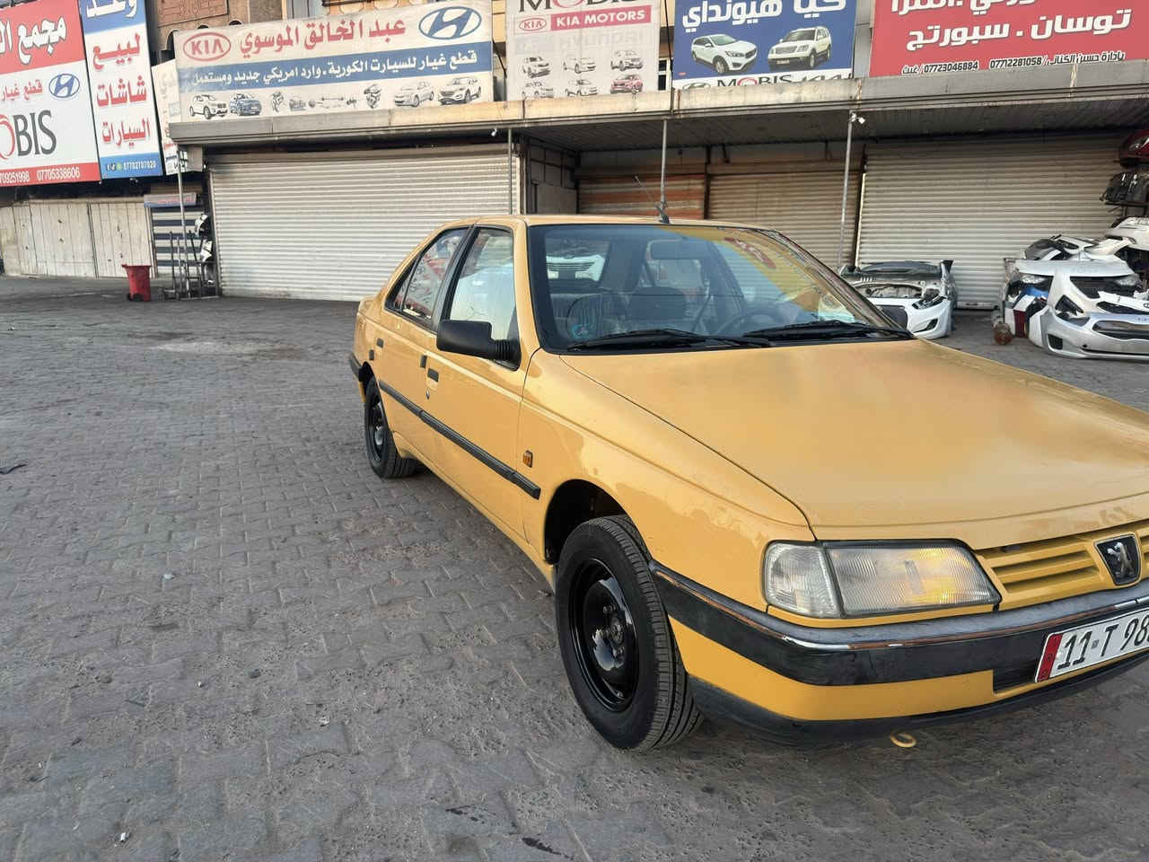 سياره كفاله عامةة موديل 2012 العنوان حي اور جامع الفردوس الرقم ***********
