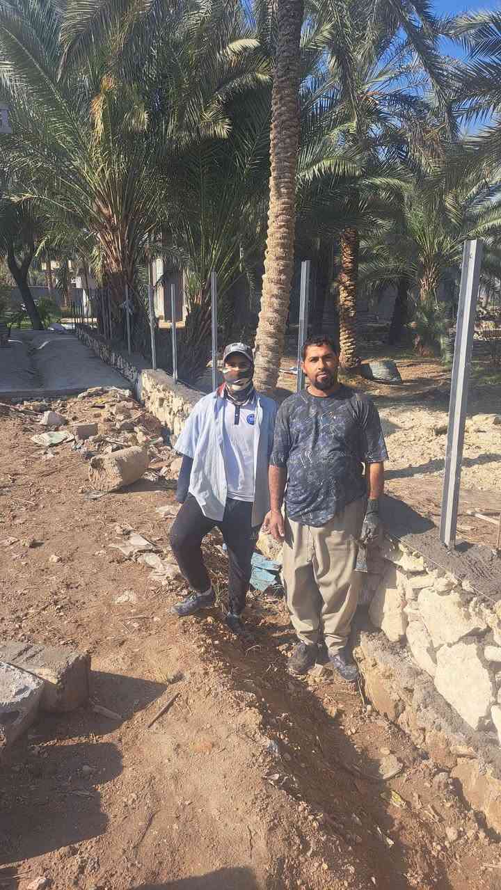 *********** السلام عليكم بناء حجر كرسته وعمل
