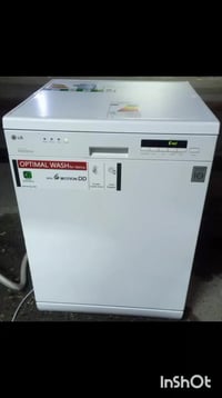 غسالة صحون ماركة أل جي ،كوري أصلي ،وضع شركة ،ماء حار ،بخار ،ضمان عمل ش...