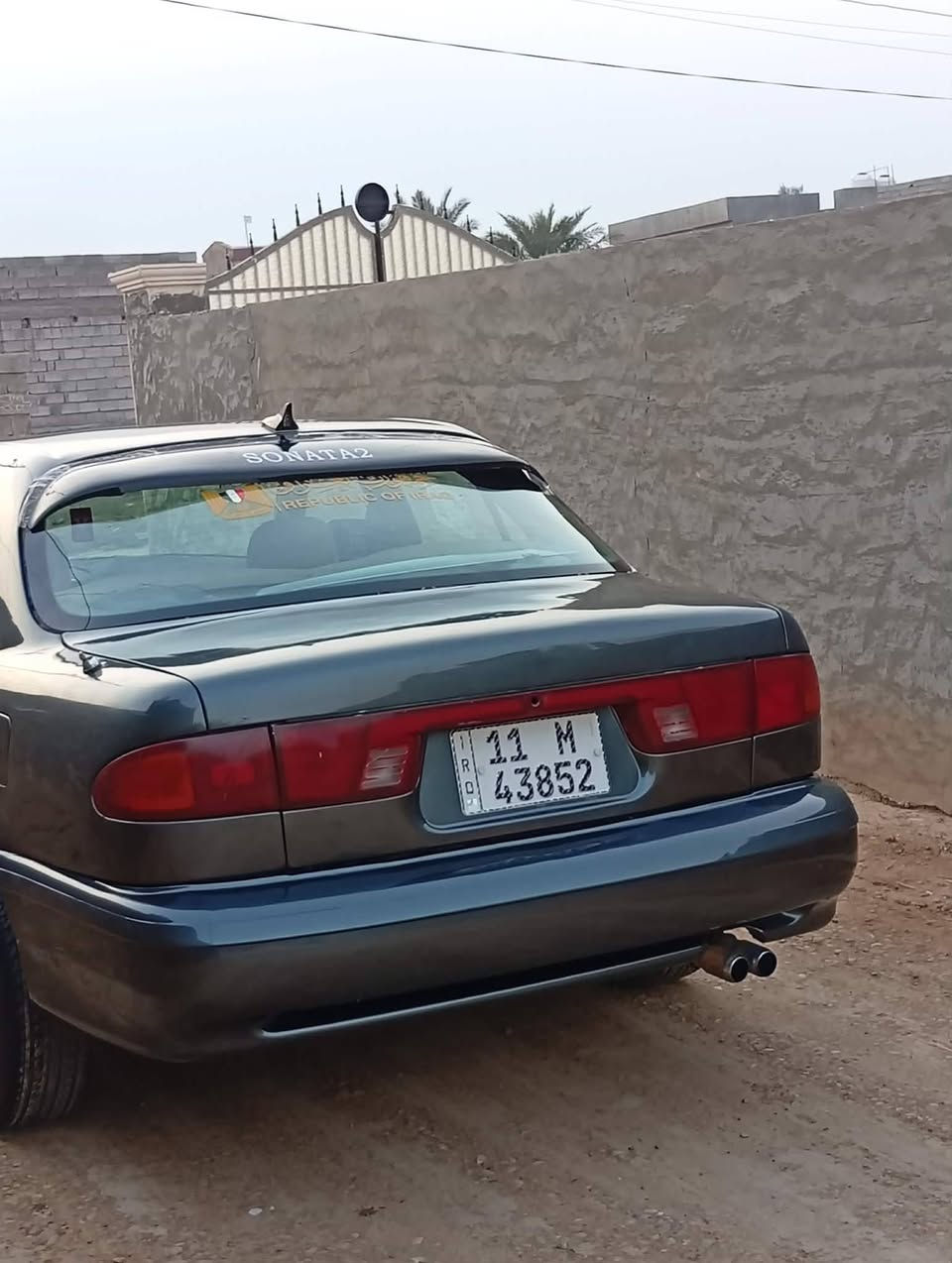 السلام عليكم 
للبيع سوناتا تو موديل  1995
كير ومحرك وصدر جديد 
تخم تاير جواها  
السياره بدون ضربه و بدون معجون. مصبوغه للجماليه فقط 
رقم بغداد دولي. بسمي شرط التحويل 
السعر 44 وبيها مجال للطيبين 
مكاني ديالى الخالص 
***********
***********
