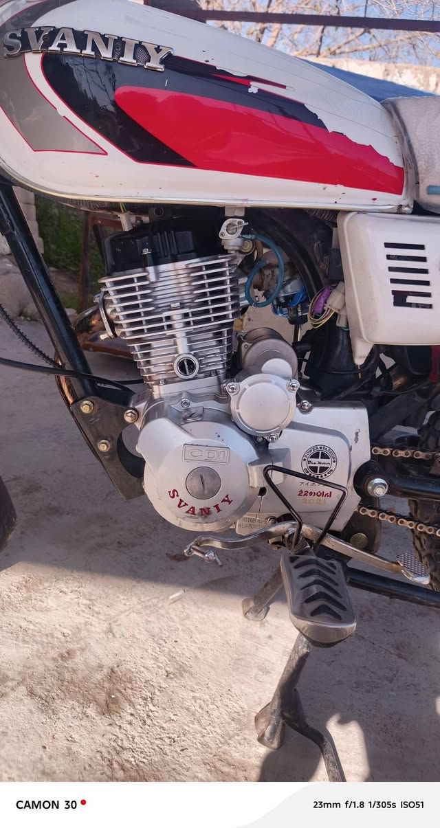 السلام عليكم ماطور رچب للبيع موديل 2021 مامفتوح شرط تايرات جدد سلف شقال كهربايات شغاله ولباقي كدامك السعر 425وبي مجاني وهاذه رقمي *********** العنوان كركوك
