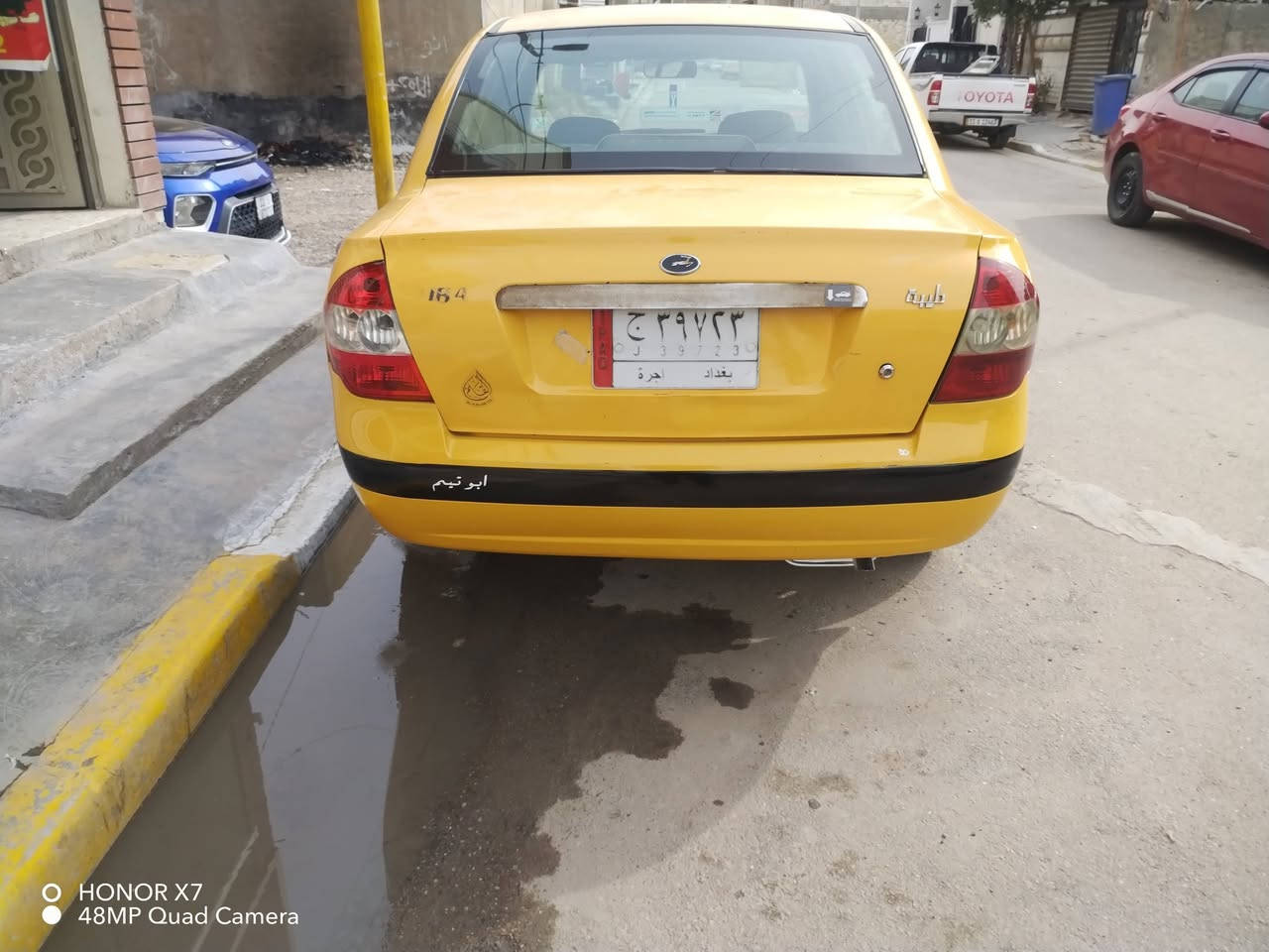 السلام عليكم طيبة 2015 رقم بغداد دولي باسمي مصفره هيئه وغرامات سنويه ٢٠٢٧ كير مكينه مكفول شواصي بلاديه تبريد تدفئه شغال العنوان بغداد الكرخ رقم الهاتف ***********السعر 38 وبيهه مجال
