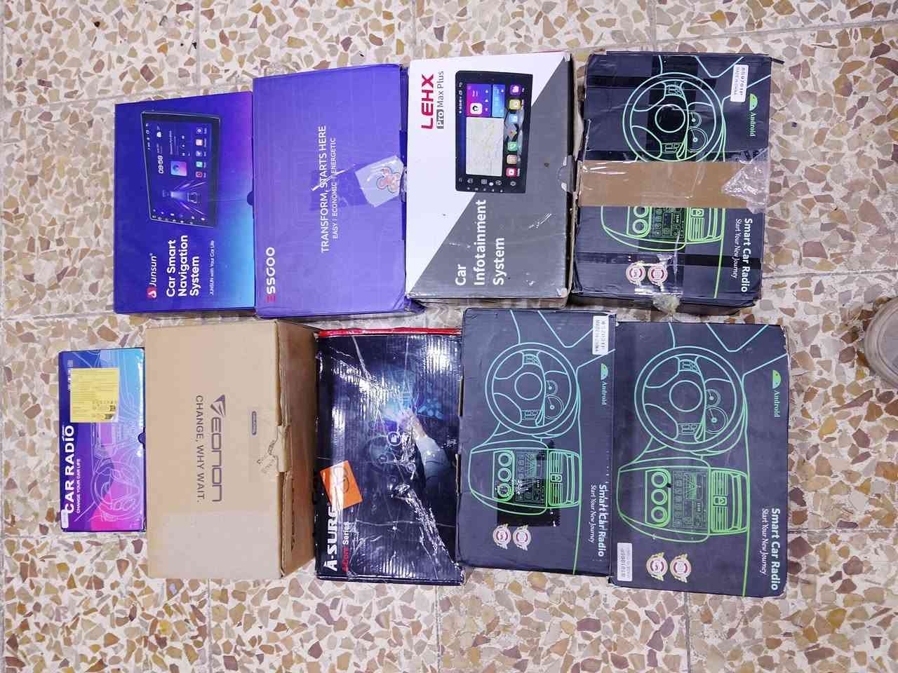 شاشات اندرويد كار بلي فول حجم 10  وا 9 ماركه اصليه فول موصفات تصل ***********
