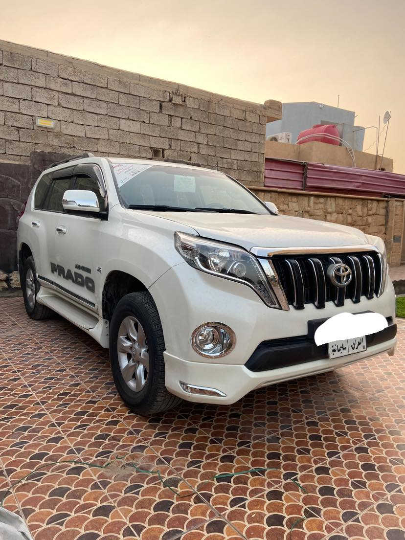 السلام عليكم
للبيع سياره برادو
موديل2012
6سلندر
7راكب 
مري شفط 
أشاير مري 
حساس خلفي 
تحكم ستيرن 
مثبت سرعه 
ثلاجه صغيره 
بصمه ابواب
 بصمه تشغيل
ترحيب عند الاقتراب
3خانات تبريد
رقم سليمانيه تحويل مباشر 
محدثه  فقط دعاميه اماميه وكفاله عامه السياره مال بيت ما متعوبه  اي أستفسار اتصل على الرقم
***********
