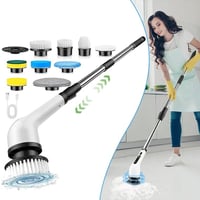 فرشاة تنظيف • قابلة للشحن • ٩ رؤوس