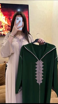 جلابية • كريب حرير • مقاسات L-XL-XXL