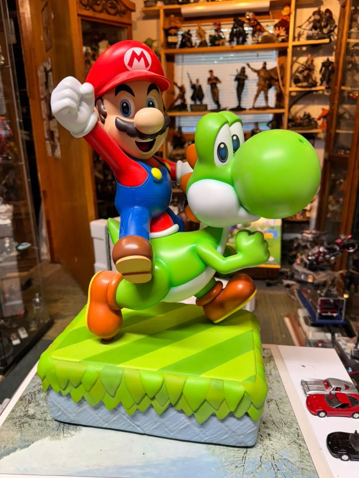 سلام عليكم . بعدكم تحبون لعبة ماريو Mario . البارحة نشرت سيارة عملاقة واليوم مجسم عملاق وزنه ١٠ كيلوات تقريبا . رقم القطعة ٦٦٠ . تفرجوا


**إذا كنت صاحب هذا الإعلان وتريد حذفه لأي سبب، رجاءا أرسل رسالة إلى الدعم الفني**