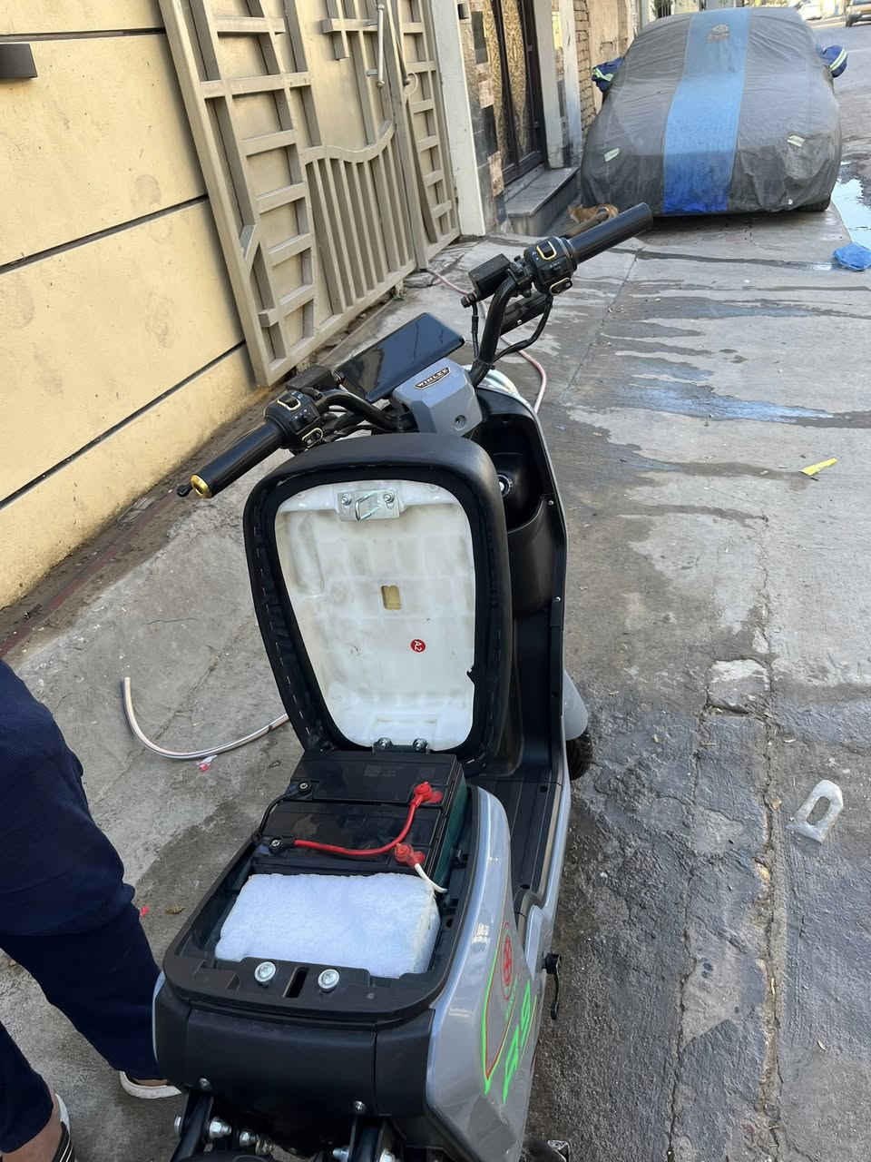 سلام عليكم دراجه R9 فول مواصفات الدراجه جديده تشغيل سويج بصمه كارت بلوتوث بطاريات جديده شاحنه موجود رايدها 475 وبيها مجال عنواني بغداد البياع شارع 12 رقمي 7722704944


**إذا كنت صاحب هذا الإعلان وتريد حذفه لأي سبب، رجاءا أرسل رسالة إلى الدعم الفني**