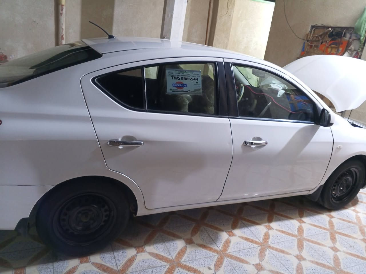 السلام عليكم نيسان هندي 2018 رقم اربيل نكليزي سنويه بل2030 يله تنتهي هزه صاعده بسم ولد صديقي يريد تحويل
حداديه جديده تخم تاير ويلات حجم15 بيه جدد

تبريد شغال دوشمه جديده لايت زنون شمسي و ثلجي 

بيه ضربه بلصندوك مو قويه ماواصله لبرانكيت

عنواني بصره ابو الخصيب نهر خوز ***********

سعر 95 وبيه مجال شي قليل
