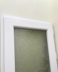 باب PVC • ٨٠×٢١٠ • دبل جام مشجر