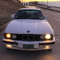 بی ئم دبلیو 1991 گیڕ ئۆتۆماتیک سپی چوار جام کارەبا  تۆماتیک  ٦ بستۆن م...