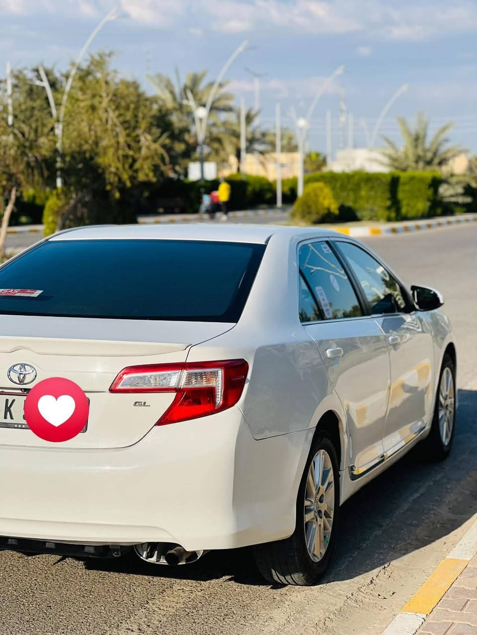 سلام عليكم كامري خليجي 2013 للبيع سياره بيها بنيد صبغ بدون داخل وبيها الباب الخلفي مبدل بلادي والباقي كفاله عامه شرط سياره جديده ومتحتاج اي مصرف وبعد احلا من الصور رقم اربيل هزه وسنويه جدد لل 2030 بأسمي شرط التحويل 
مكاني تكريت القادسيه للستفسار 
*********** 
السعر 128 ومجال بسيط اعتذر عن الاقساط والوعده
